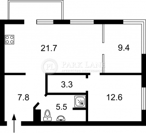 Квартира W-7308305, Джона Маккейна (Кудри Ивана), 1б, Киев - Фото 2