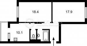 Квартира W-7310068, Данченко Сергея, 34, Киев - Фото 2