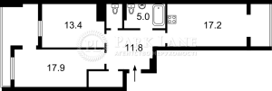 Квартира W-7336939, Кудрявская, 24а, Киев - Фото 2