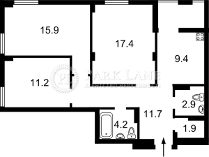 Квартира W-7351945, Регенераторна, 4, Київ - Фото 2
