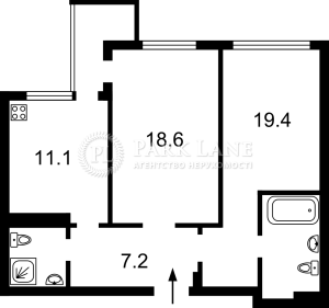 Квартира W-7354817, Осокорська, 2а, Київ - Фото 2
