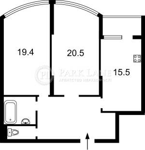 Квартира W-7370629, Днепровская наб., 26б, Киев - Фото 2