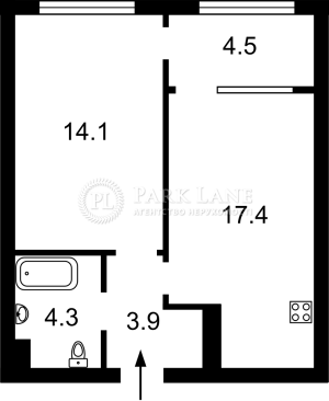 Квартира W-7370885, Днепровская наб., 16г, Киев - Фото 4