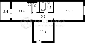 Квартира W-7372588, Данченко Сергея, 3, Киев - Фото 4
