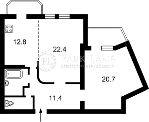 Квартира W-7374417, Княжий Затон, 11, Киев - Фото 2