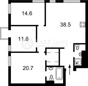 Квартира W-7376193, Тютюнника Василия (Барбюса Анри), 39, Киев - Фото 4