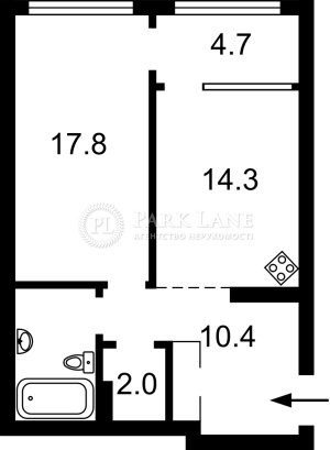 Квартира W-7380280, Причальная, 12, Киев - Фото 3