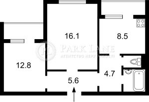 Квартира W-7383342, Черновола Вячеслава, 10, Киев - Фото 2