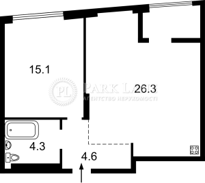 Квартира W-7389983, Котарбинского Вильгельма (Кравченко Н.), 24, Киев - Фото 1