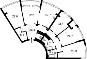 Квартира W-7399457, Коновальца Евгения (Щорса), 26а, Киев - Фото 2