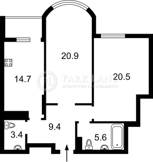 Квартира W-7399475, Іоанна Павла ІІ (Лумумби Патріса), 11, Київ - Фото 1