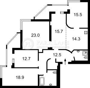 Квартира W-7406905, Коновальця Євгена (Щорса), 32в, Київ - Фото 3