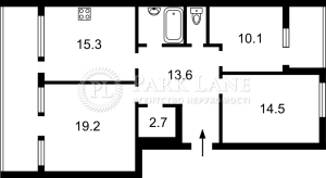 Квартира W-7412471, Набережно-Рибальська дорога, 9, Київ - Фото 3
