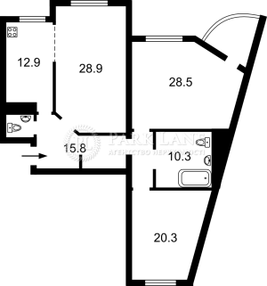 Квартира W-7418753, Голосеевский проспект (40-летия Октября просп.), 68, Киев - Фото 13