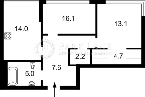Квартира W-7431020, Заречная, 1в, Киев - Фото 4