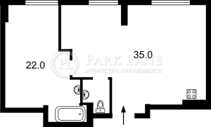 Квартира W-7439365, Фортечний тупик (Тверський тупик), 7б, Київ - Фото 2