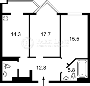 Квартира W-7439837, Саперное Поле, 14/55, Киев - Фото 2