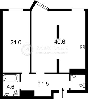 Квартира W-7442476, Верхогляда Андрея (Драгомирова Михаила), 30, Киев - Фото 2