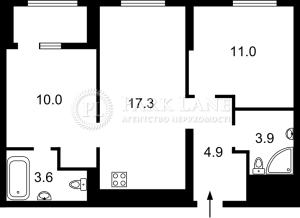 Квартира W-7444269, Святослава Хороброго (Народного Ополчення), 11б, Київ - Фото 2