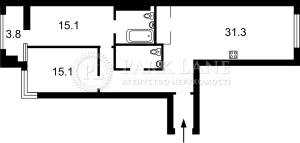 Квартира W-7449153, Берестейський просп. (Перемоги просп.), 42а, Київ - Фото 3