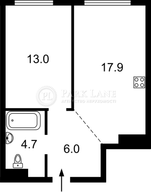 Квартира W-7451427, Змиенко Всеволода, 15/23, Киев - Фото 12