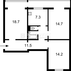 Квартира W-7338423, Милютенко, 18, Киев - Фото 15