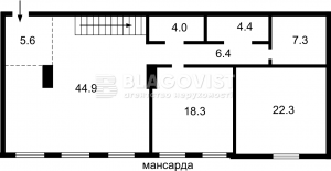 Квартира W-7244773, Інститутська, 13а, Київ - Фото 3