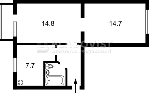 Квартира W-7415700, Гавела Вацлава бульв. (Лепсе Ивана), 50, Киев - Фото 4