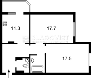 Квартира W-7415705, Здановской Юлии (Ломоносова), 36а, Киев - Фото 3