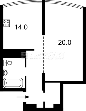 Квартира W-7415720, Оболонский просп., 54, Киев - Фото 2