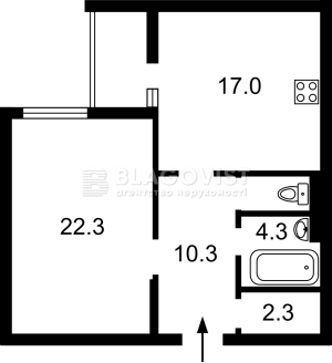 Квартира W-7415980, Кирилло-Мефодиевская, 2, Киев - Фото 3