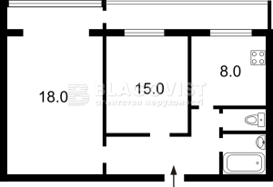 Квартира W-7433363, Левицького Ореста (Курчатова Академіка), 13, Київ - Фото 3