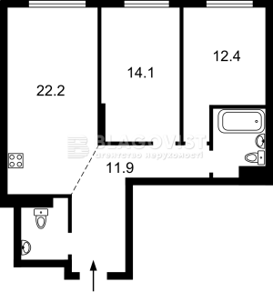 Квартира W-7433579, Европейского Союза просп. (Правды просп.), 10/2, Киев - Фото 2