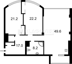 Квартира W-7437602, Шевченко Тараса бульв., 27б, Киев - Фото 2
