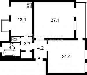 Квартира W-7303265, Богомольца Академика, 7/14, Киев - Фото 2