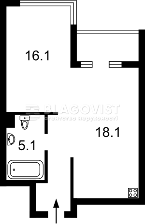 Квартира W-7323897, Джона Маккейна (Кудри Ивана), 7, Киев - Фото 5