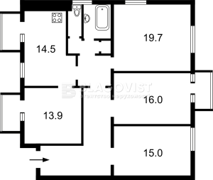 Квартира W-7347014, Антоновича Владимира (Горького), 4/6, Киев - Фото 2