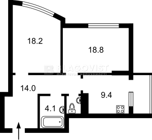 Квартира W-7348337, Никольско-Слободская, 3а, Киев - Фото 2