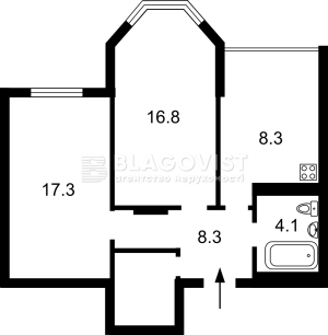 Квартира W-7358638, Здановской Юлии (Ломоносова), 34б, Киев - Фото 7