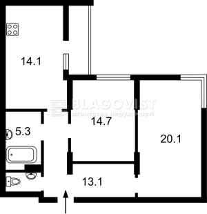 Квартира W-7388298, Рудницького Степана (Вільямса Академіка), 19/14, Київ - Фото 2