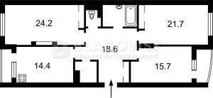 Квартира W-7388914, Максимовича Михайла (Трутенка Онуфрія), 3г, Київ - Фото 7
