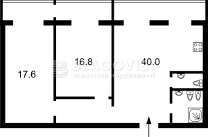 Квартира W-7434742, Тютюнника Василя (Барбюса Анрі), 5б, Київ - Фото 2
