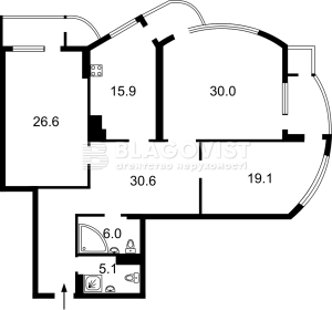 Квартира W-7435793, Шаповала Генерала (Механізаторів), 2, Київ - Фото 9