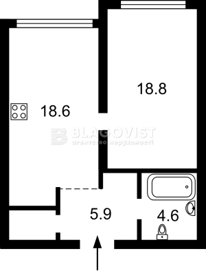 Квартира W-7388231, Рудницького Степана (Вільямса Академіка), 19/14, Київ - Фото 2