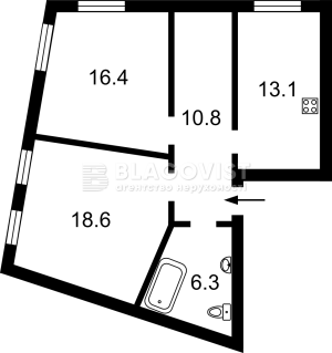 Квартира W-7431746, Кирилівська (Фрунзе), 31б, Київ - Фото 2