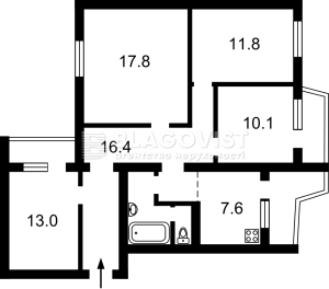 Квартира W-7431755, Драгоманова, 20, Киев - Фото 3