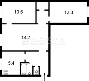 Квартира W-7431962, Салютная, 11, Киев - Фото 2