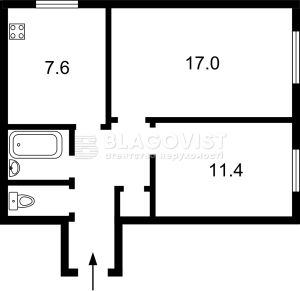 Квартира W-7431967, Гавела Вацлава бульв. (Лепсе Ивана), 44, Киев - Фото 2