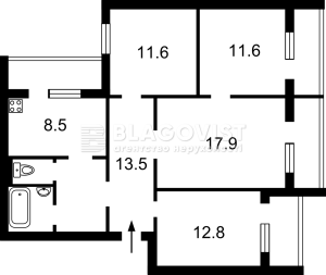 Квартира W-7433284, Руденко Лариси, 10б, Київ - Фото 2