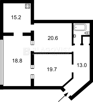 Квартира W-7433814, Хмельницкого Богдана, 32, Киев - Фото 2